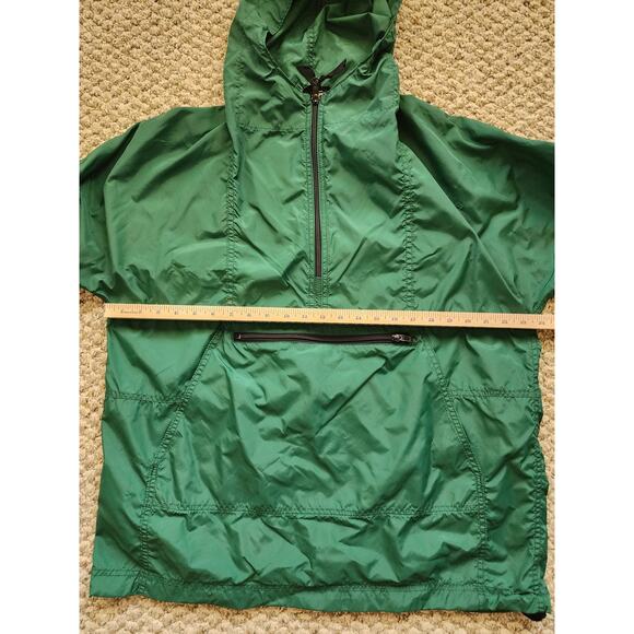 L.L. Bean Vintage Anorak Jackets Large Green Pullover Hiking - Picture 4 of 6